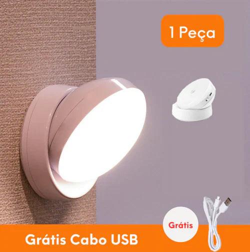 Luminária Externa de Parede com Sensor de Presença
