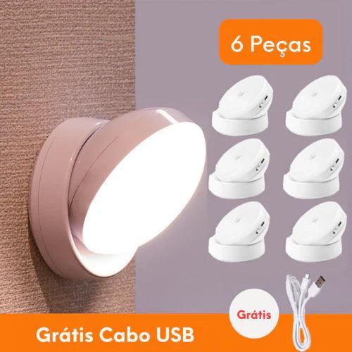 Luminária Externa de Parede com Sensor de Presença