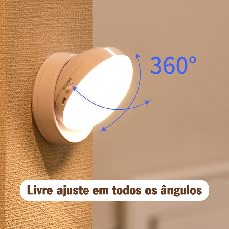 Luminária Externa de Parede com Sensor de Presença