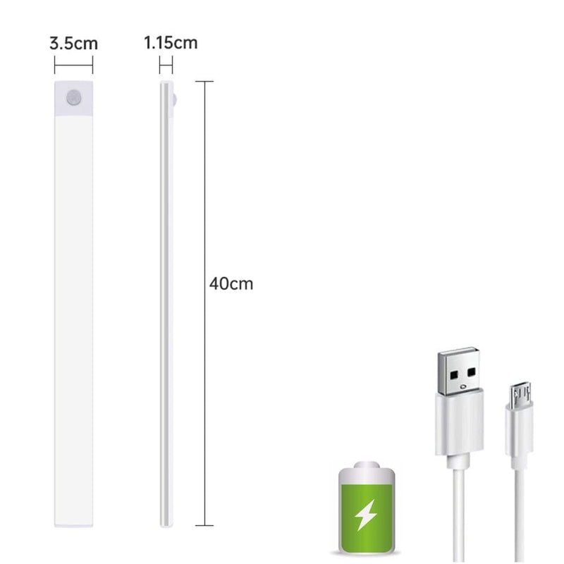 Luminária LED com Sensor [ESTOQUE LIMITADO]