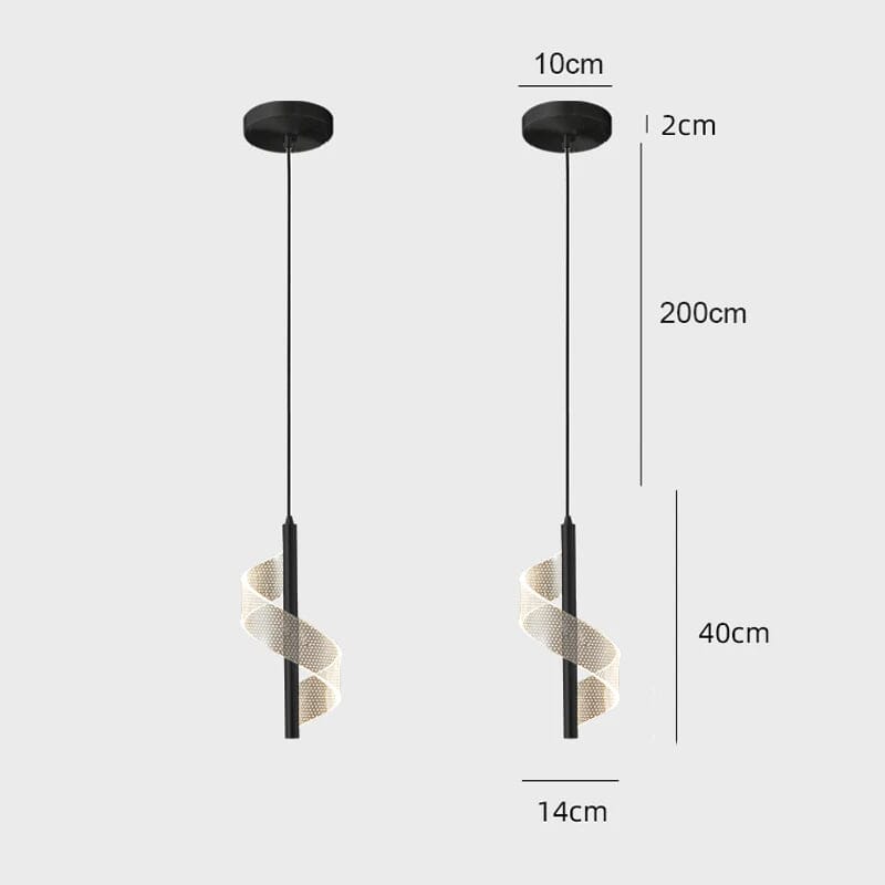 Luminária Pendente luminação interior Led Nordico