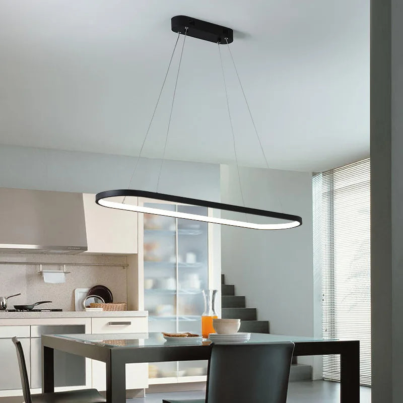 Lustre Pendente Moderno Vallbona com Controle Remoto