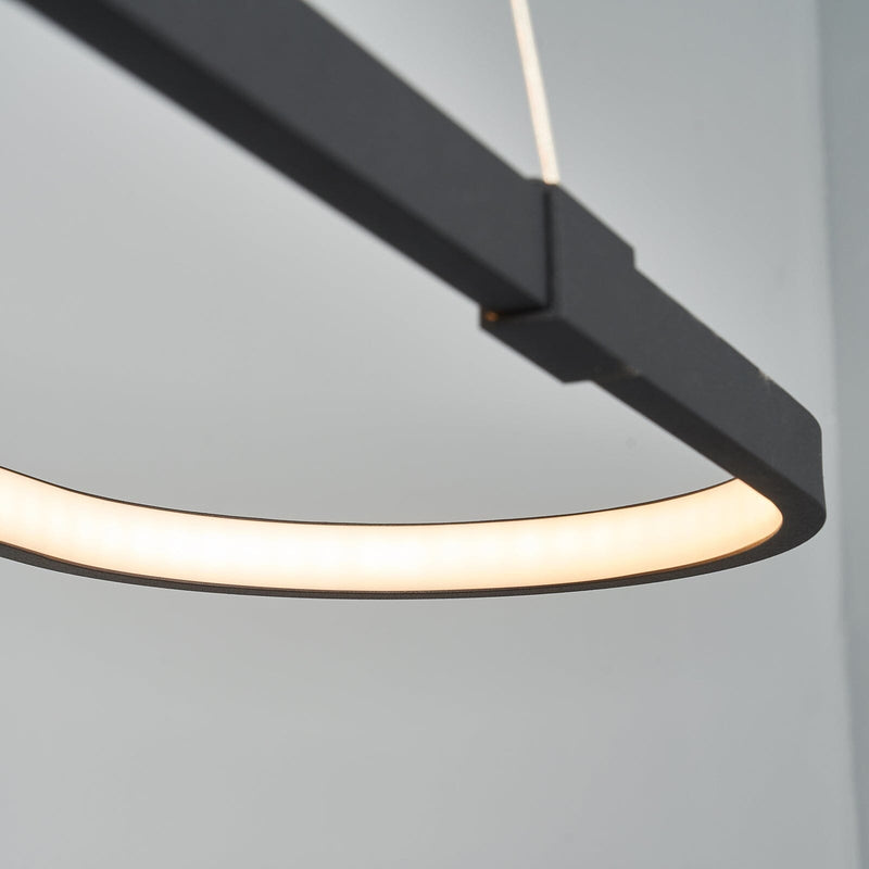 Lustre Pendente Moderno Vallbona com Controle Remoto