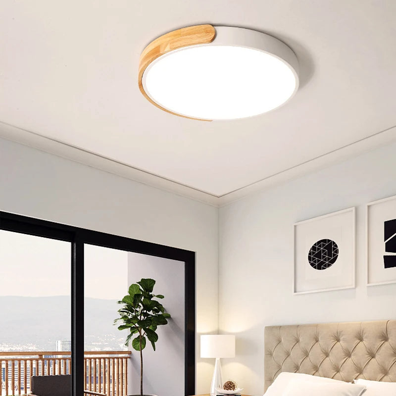 Plafon Led Sobrepor Luminária de Teto Moderna