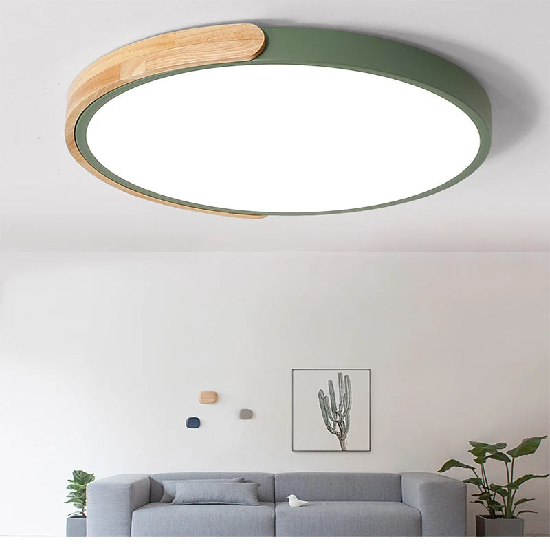 Plafon Led Sobrepor Luminária de Teto Moderna