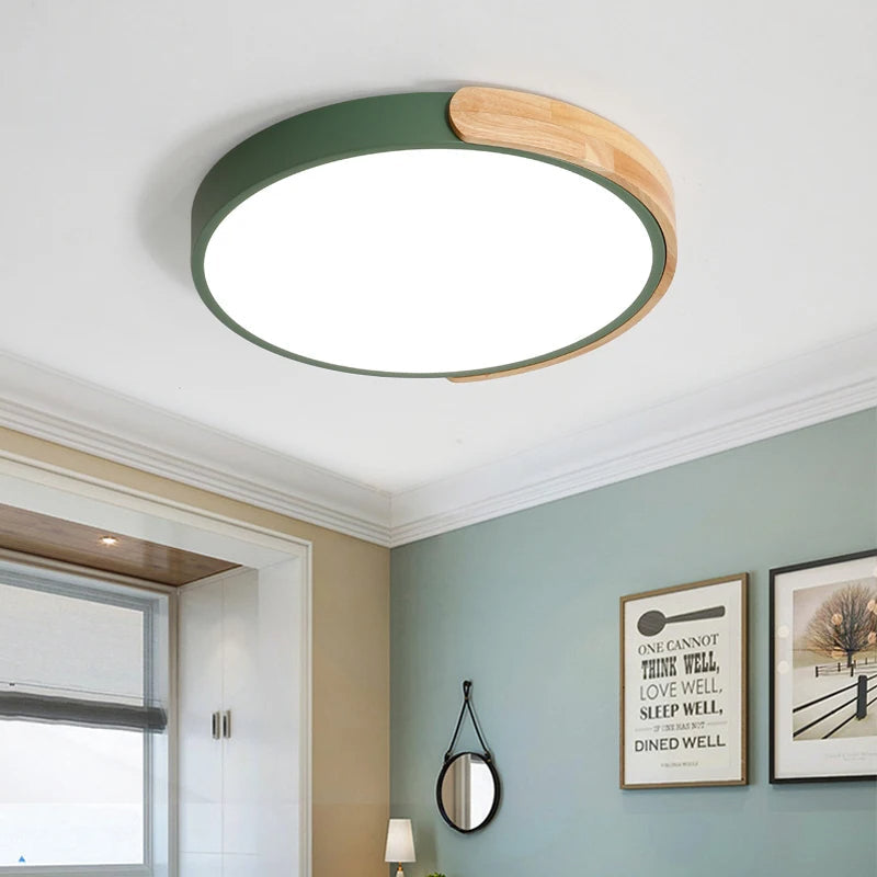 Plafon Led Sobrepor Luminária de Teto Moderna