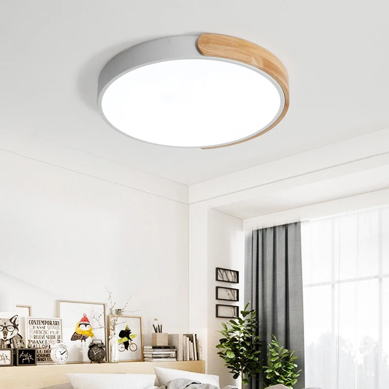 Plafon Led Sobrepor Luminária de Teto Moderna