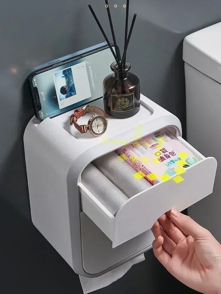 Porta Papel Higiênico Multifuncional