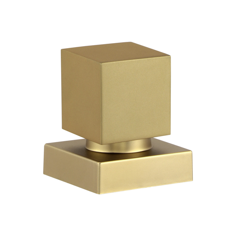 Acabamento De Banheiro Registro Dourado Fosco Metal Padrão Deca