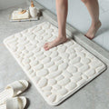 Tapete Para Banheiro Antiderrapante Absorvente e Macio 60x40cm
