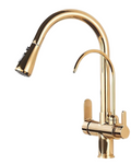Torneira Para Cozinha Gourmet Monocomando Dupla Função Filtro Jato Extensível